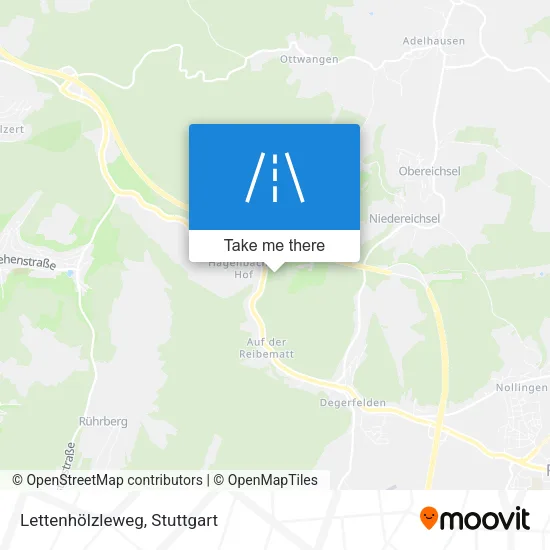 Lettenhölzleweg map