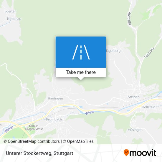 Карта Unterer Stockertweg