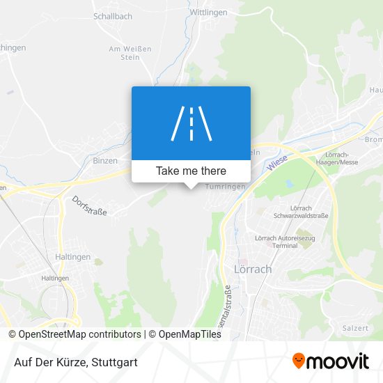 Auf Der Kürze map