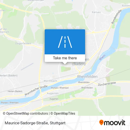 Карта Maurice-Sadorge-Straße