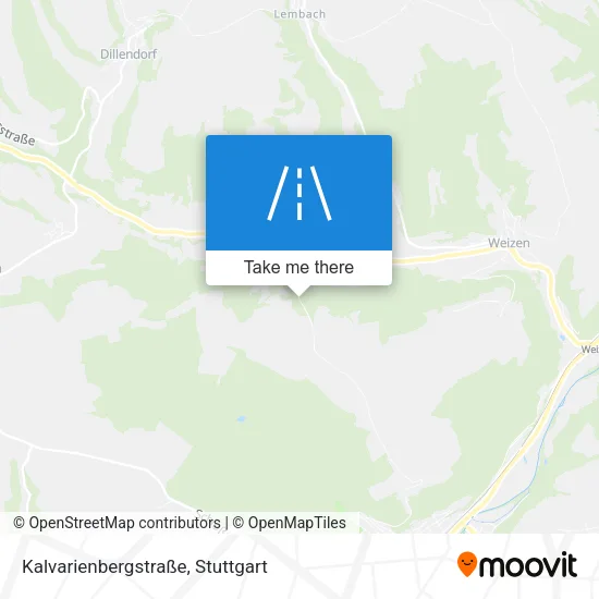 Карта Kalvarienbergstraße