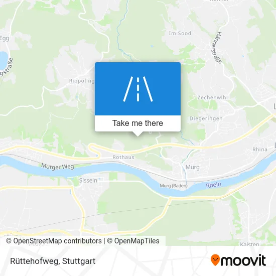 Rüttehofweg map