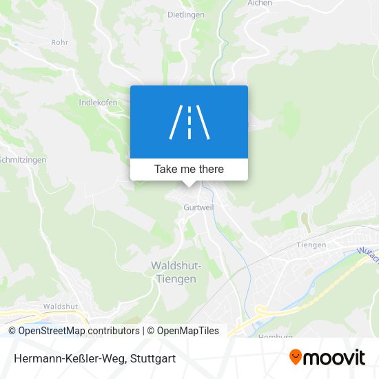 Hermann-Keßler-Weg map
