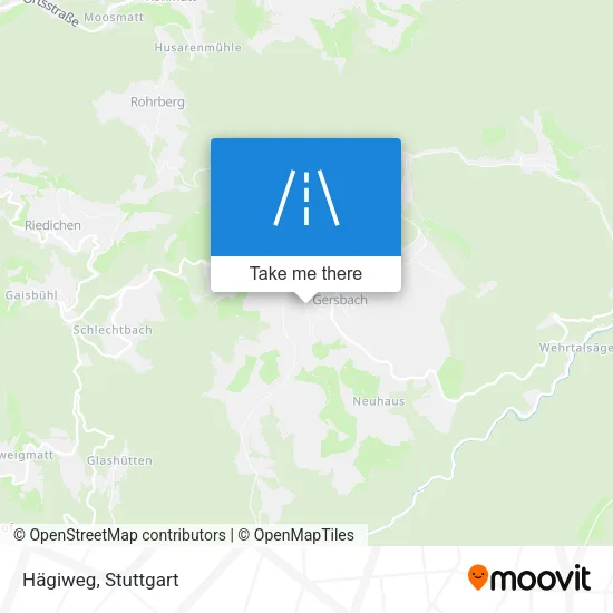 Карта Hägiweg