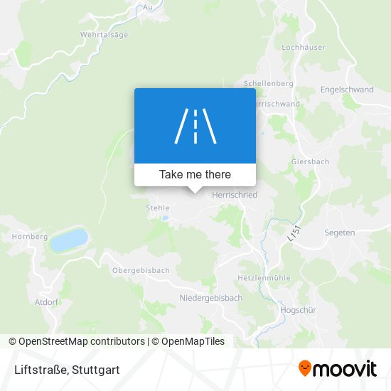 Liftstraße map