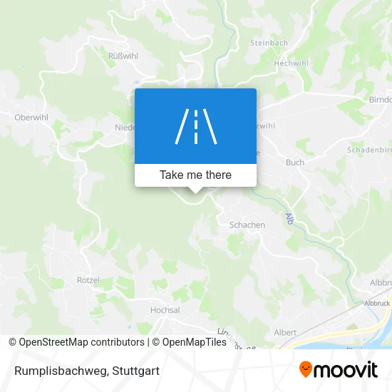Карта Rumplisbachweg