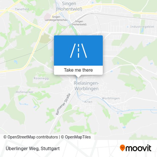 Карта Überlinger Weg