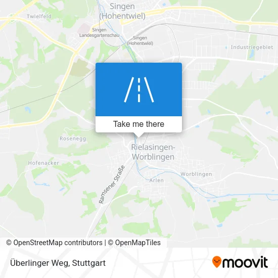 Карта Überlinger Weg