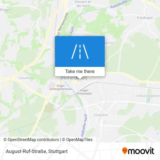 Карта August-Ruf-Straße