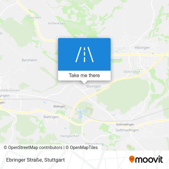 Ebringer Straße map