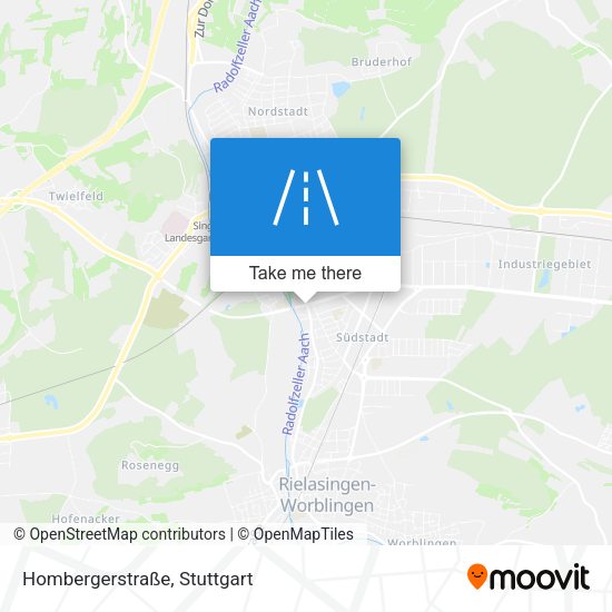 Hombergerstraße map