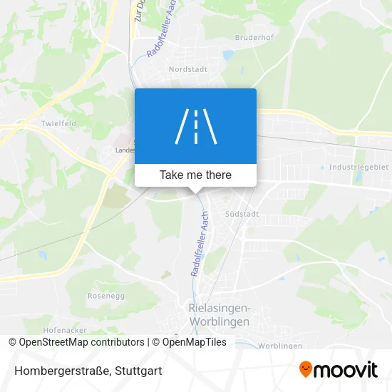 Карта Hombergerstraße