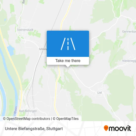 Карта Untere Biefangstraße