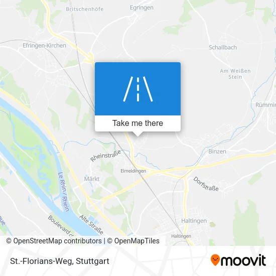 Карта St.-Florians-Weg