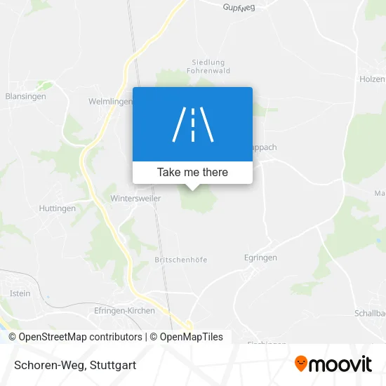 Карта Schoren-Weg