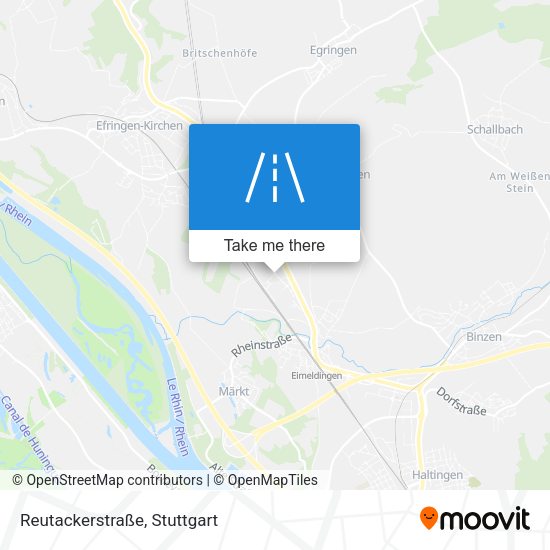 Карта Reutackerstraße