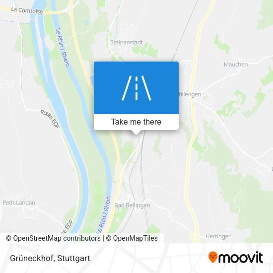 Grüneckhof map