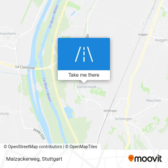 Карта Malzackerweg