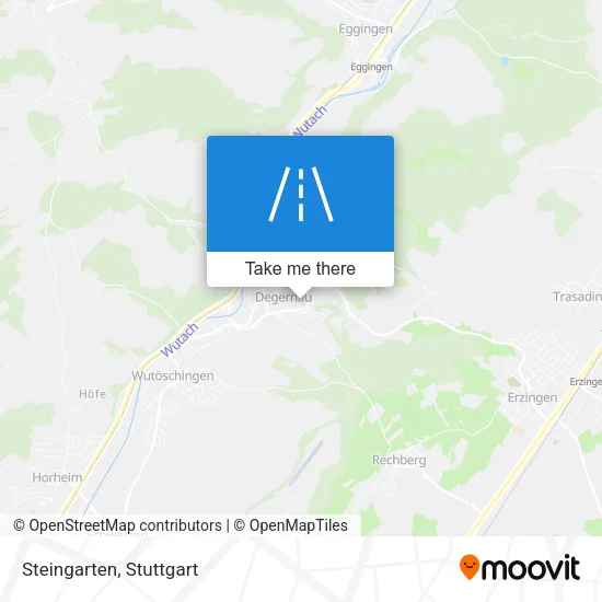Карта Steingarten