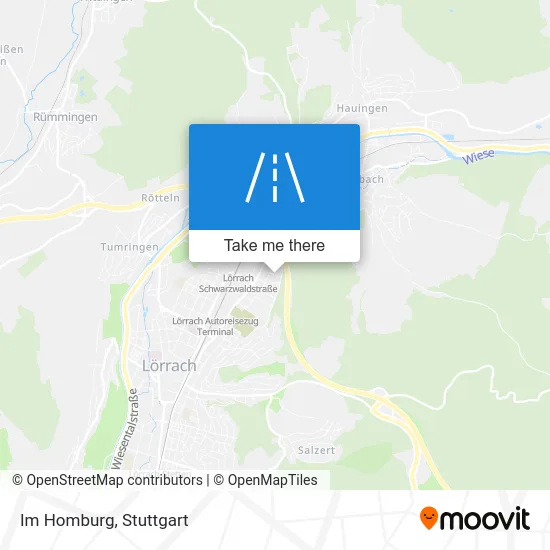 Карта Im Homburg