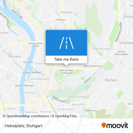 Карта Hebelplatz
