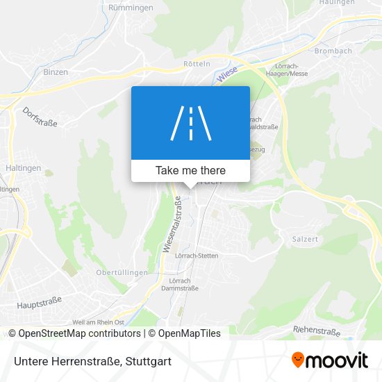 Untere Herrenstraße map