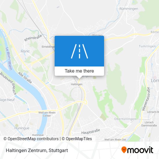 Карта Haltingen Zentrum