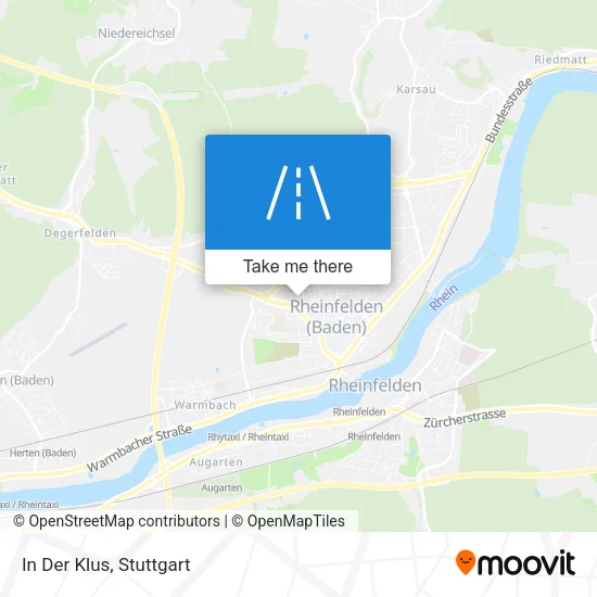 Карта In Der Klus