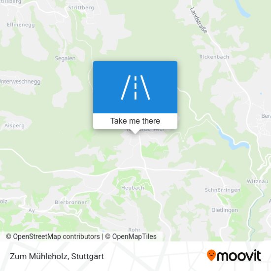 Карта Zum Mühleholz