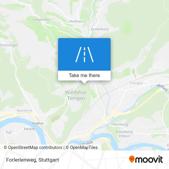 Карта Forlerlenweg