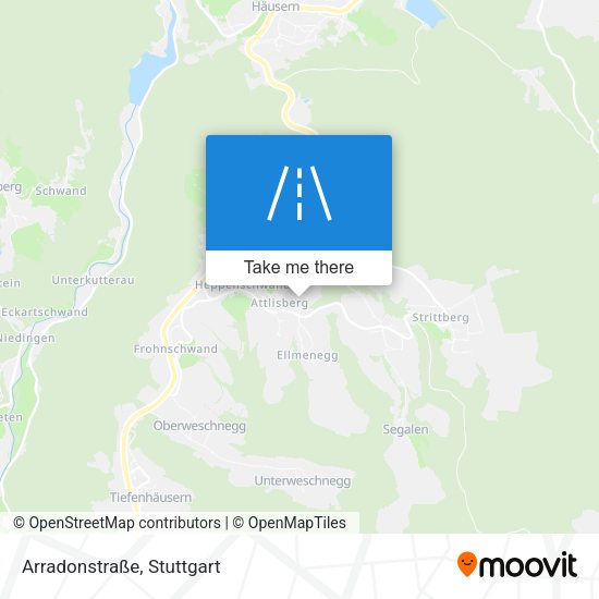 Arradonstraße map