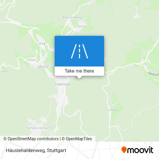 Häuslehaldenweg map