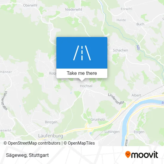 Карта Sägeweg