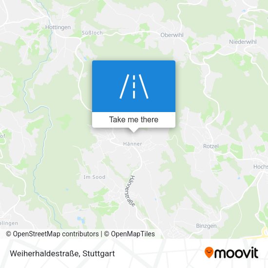 Weiherhaldestraße map