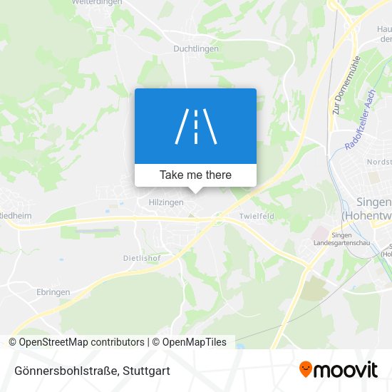 Gönnersbohlstraße map