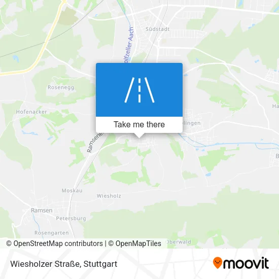 Карта Wiesholzer Straße