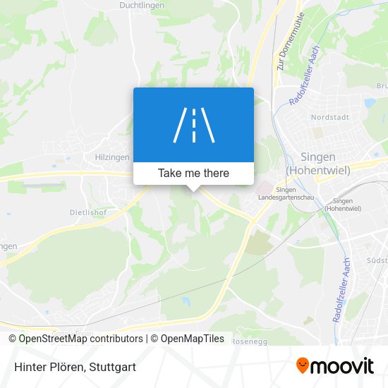 Карта Hinter Plören