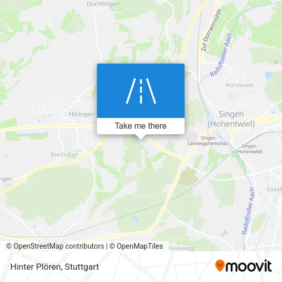 Карта Hinter Plören