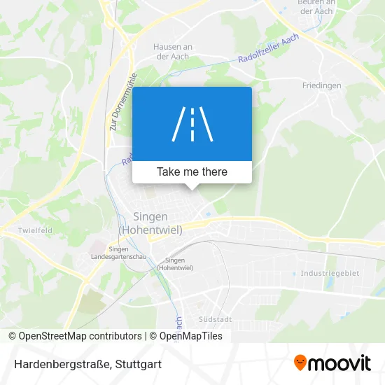 Hardenbergstraße map