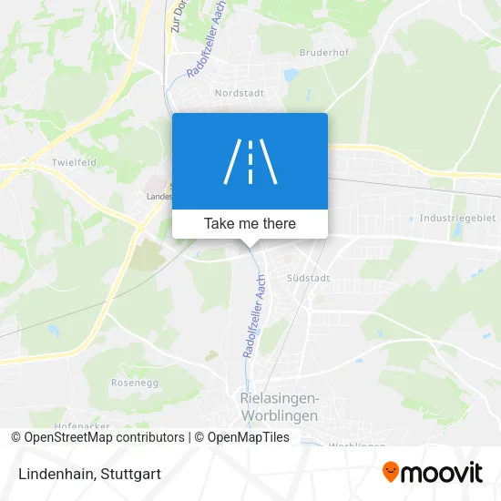Карта Lindenhain