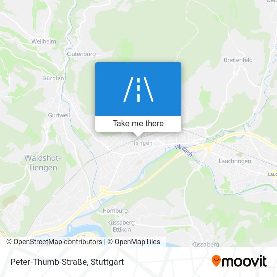 Peter-Thumb-Straße map