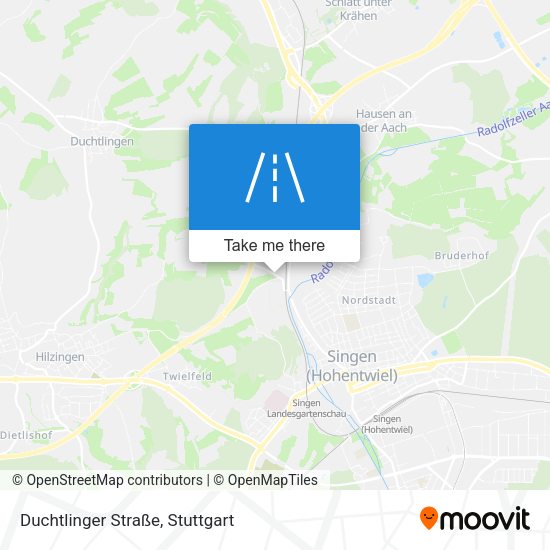 Duchtlinger Straße map