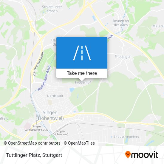 Карта Tuttlinger Platz