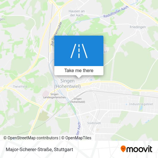Major-Scherer-Straße map