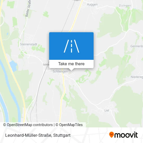 Карта Leonhard-Müller-Straße