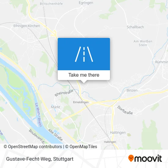 Карта Gustave-Fecht-Weg