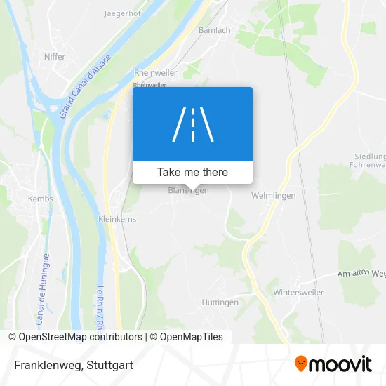 Карта Franklenweg