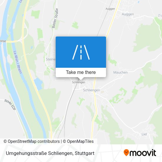 Umgehungsstraße Schliengen map