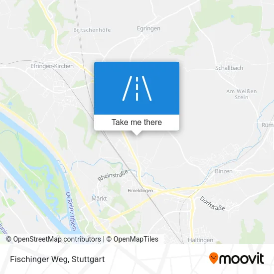 Карта Fischinger Weg