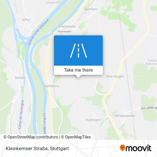 Kleinkemser Straße map